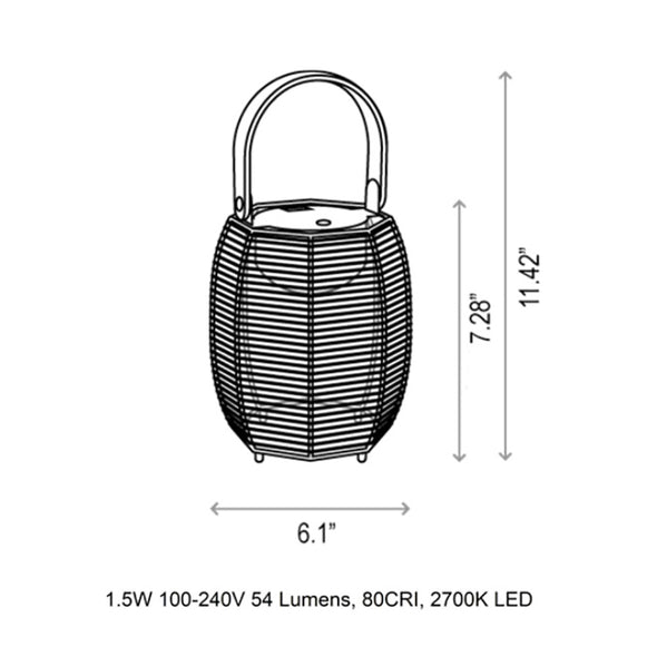 Tanit Outdoor Table Lamp