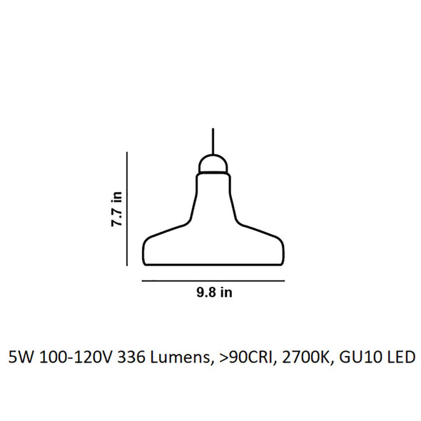 Shadows LED Pendant Light