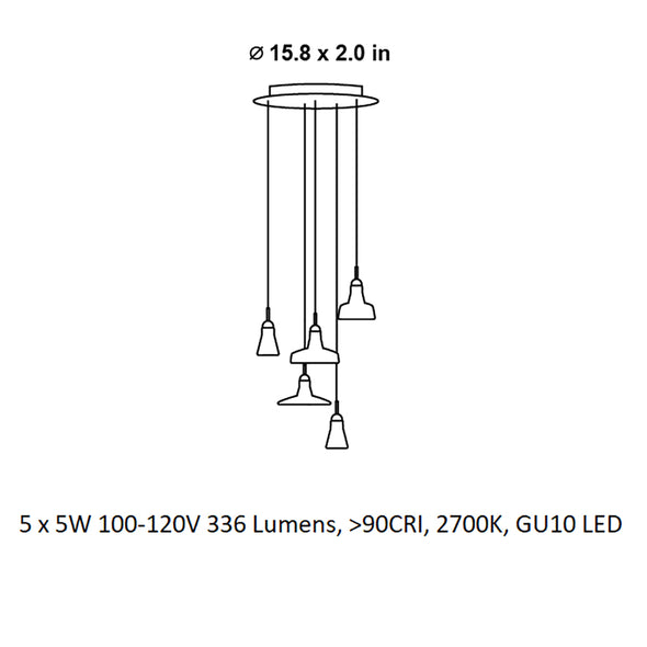Shadows Ring LED Pendant Light