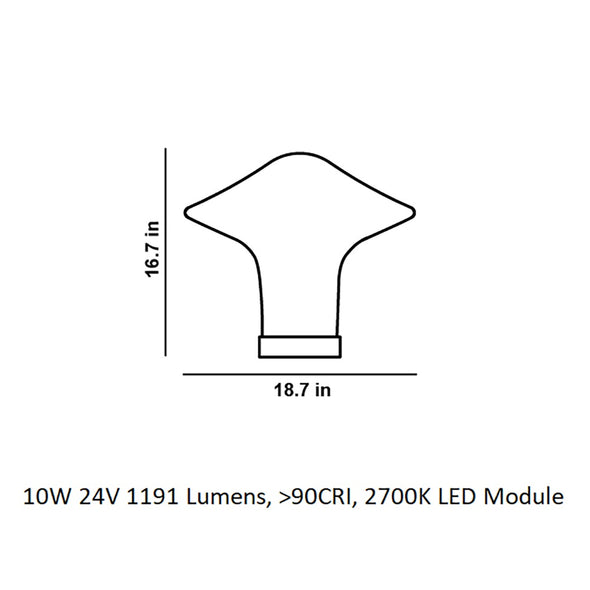 Trottola LED Table Lamp
