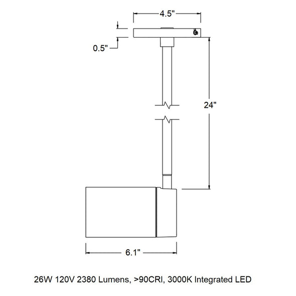GX25 LED Spot Light