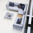 Conic Outdoor Sectional With Table/Storage