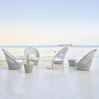 Kingston Outdoor Sunchair with Wheels