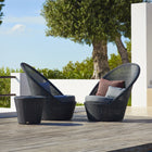 Kingston Outdoor Sunchair with Wheels