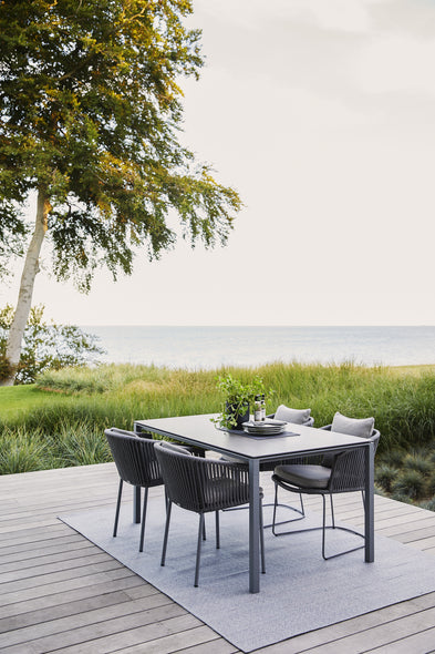 Moments Outdoor Stackable Armchair with Cushion
