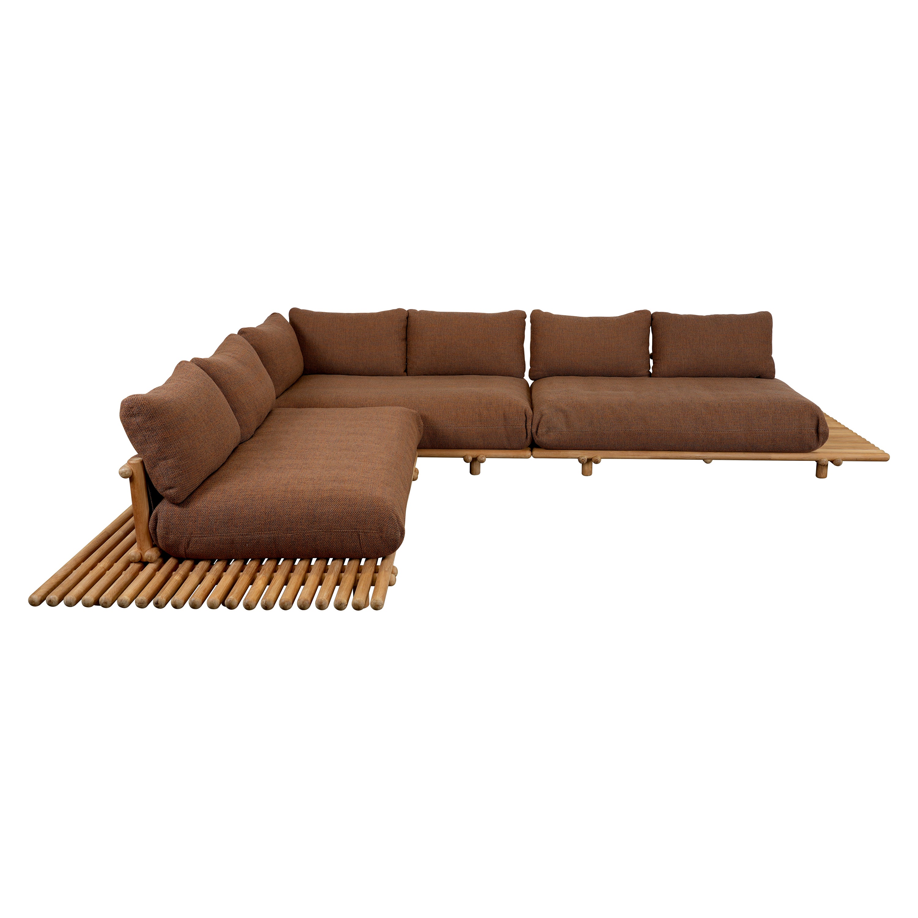 Cane-line Sticks Platform Large Sofa - 2Modern