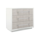 A Clear Touch 3-Drawer Chest Nightstand