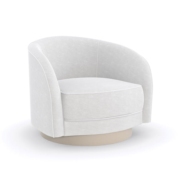 Ahead of the Curve Swivel Lounge Chair