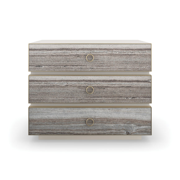 Bedrock 3-Drawer Nightstand