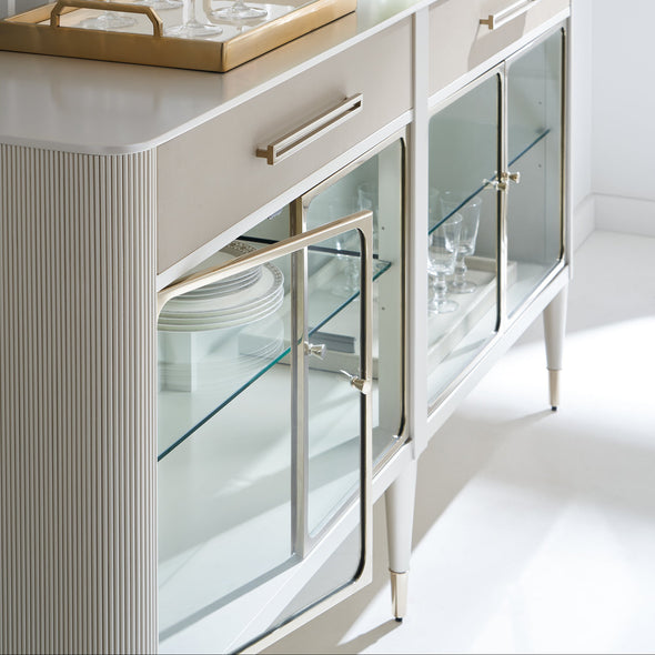 Love Interest 4-Door Cabinet