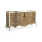 Triple 9-Drawer Dresser