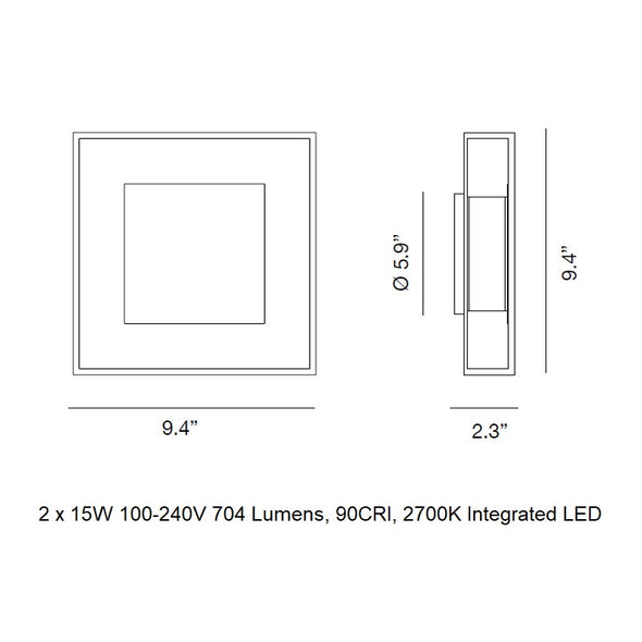 Yoko Wall Light