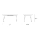 Bridge Extendable Dining Table