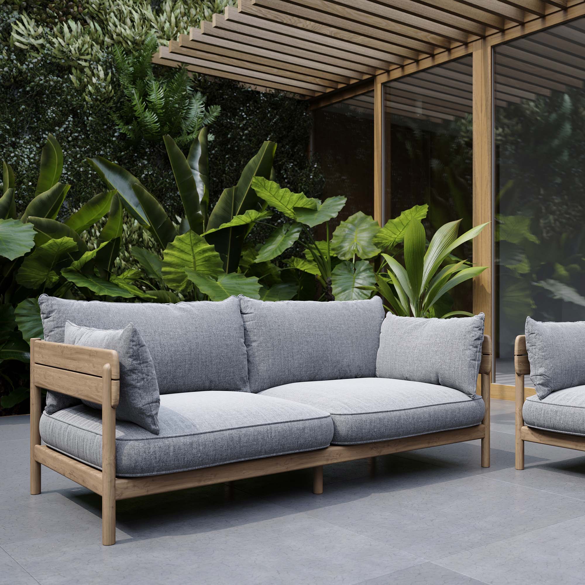 Outdoor 2 seater 2025 sofa