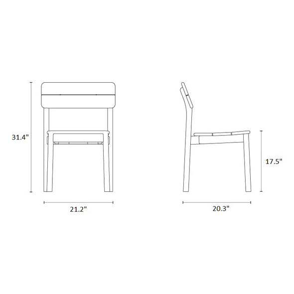 Tanso Outdoor Side Chair