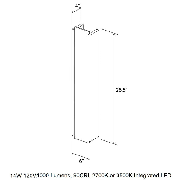 Capio Long Wall Light