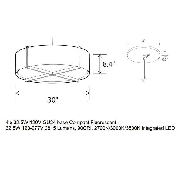 Cerno Plura 30 Pendant Light