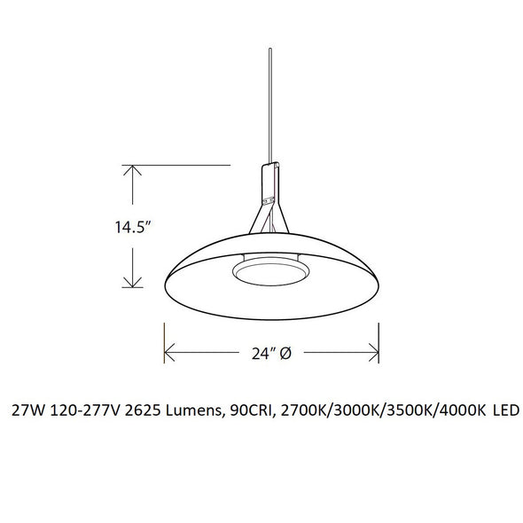 Volo LED Pendant Light