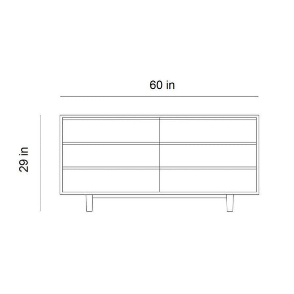 6 Drawer Dresser