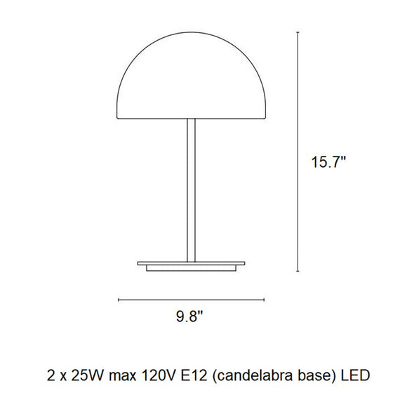 Pin Table Lamp