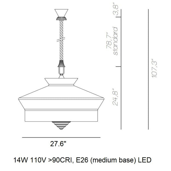 Calypso Martinique Pendant Light