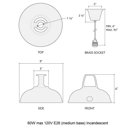 Standard Original Pendant Light