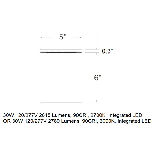 CSL x Hudson Valley Lighting Cylinder LED Flush Mount