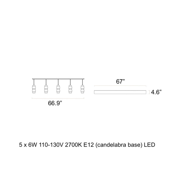 Ring Cluster Pendant Light