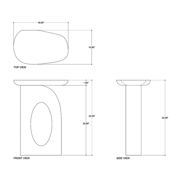 Bilbao Accent Table