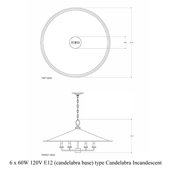 Brussels Chandelier