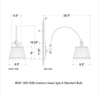 Ashby Swing-Arm Wall Sconce