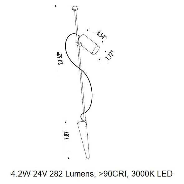 Grillo Outdoor LED Post Light