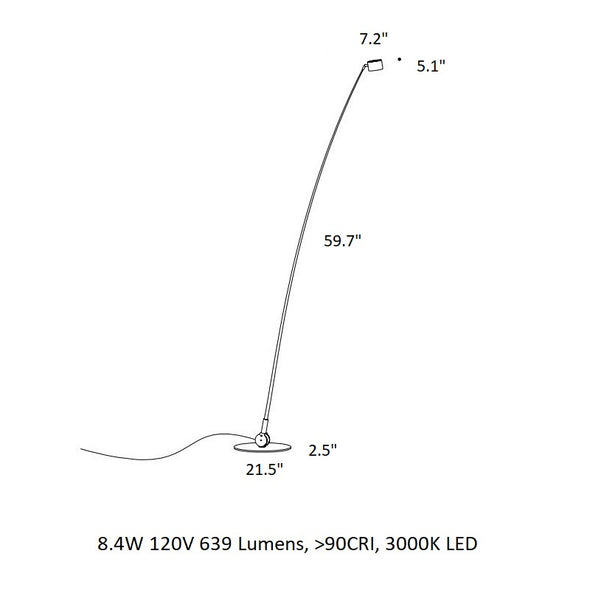 Sampei Outdoor LED Floor Lamp