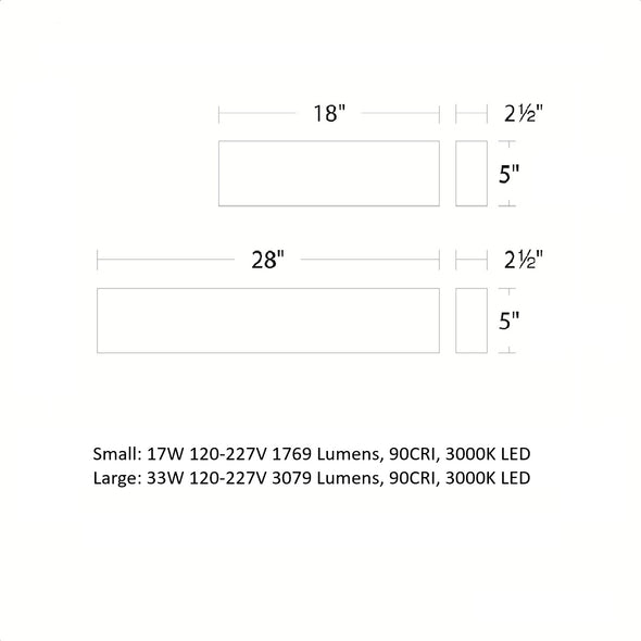 Museo LED Bathroom Vanity Light