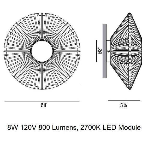 Koord LED Wall Sconce