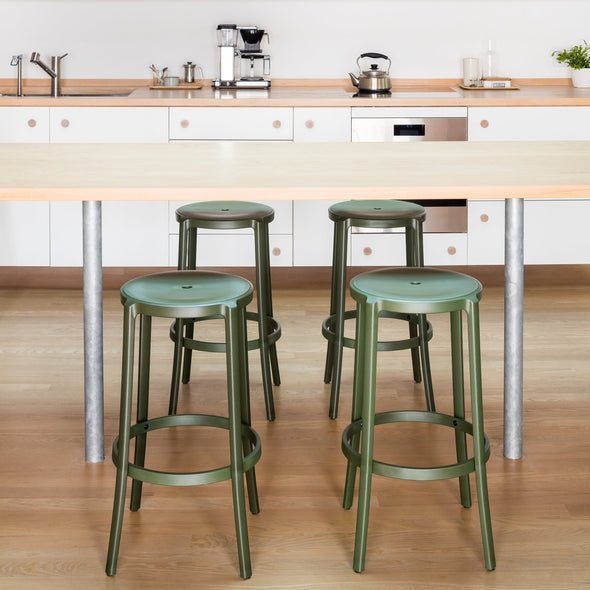 On & On Plastic Bar and Counter Stool