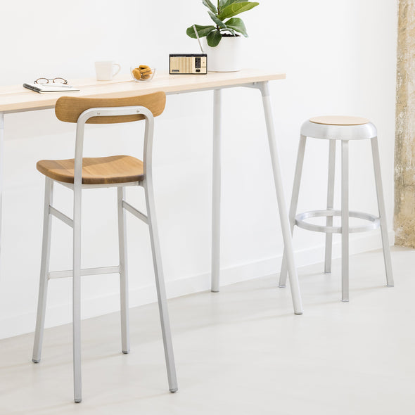 Za Upholstered Bar and Counter Stool