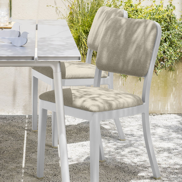 Navy Officer Outdoor Side Chair