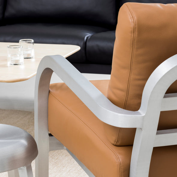 Navy Outdoor 2-Seater Sofa