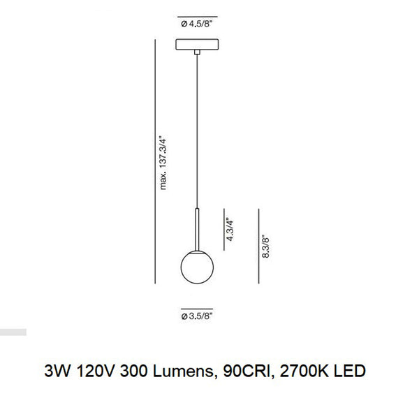 Alfi LED Pendant Light