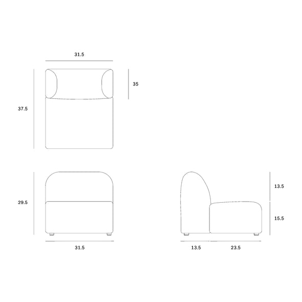 Bulky Lounge Chair