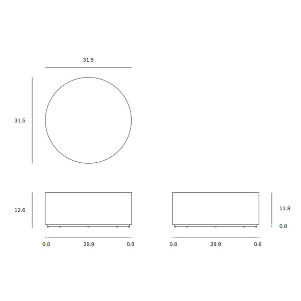 Elements Round Coffee Table