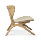 Eye Lounge Chair with Upholstered Seat