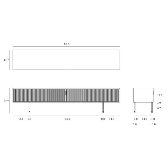 Roller Max TV Cupboard