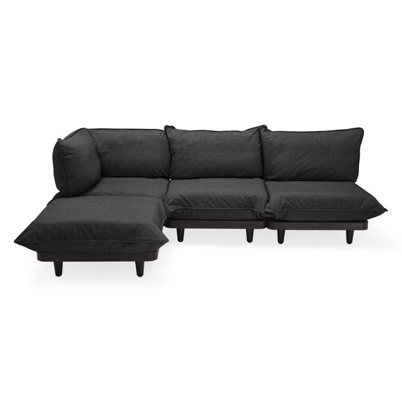 Paletti 3 Seater with Ottoman Outdoor Lounge Set