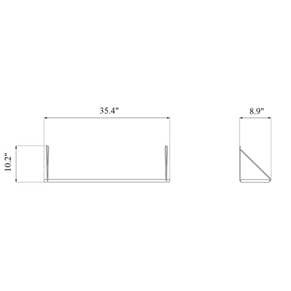 B145 Shelf with Bracket