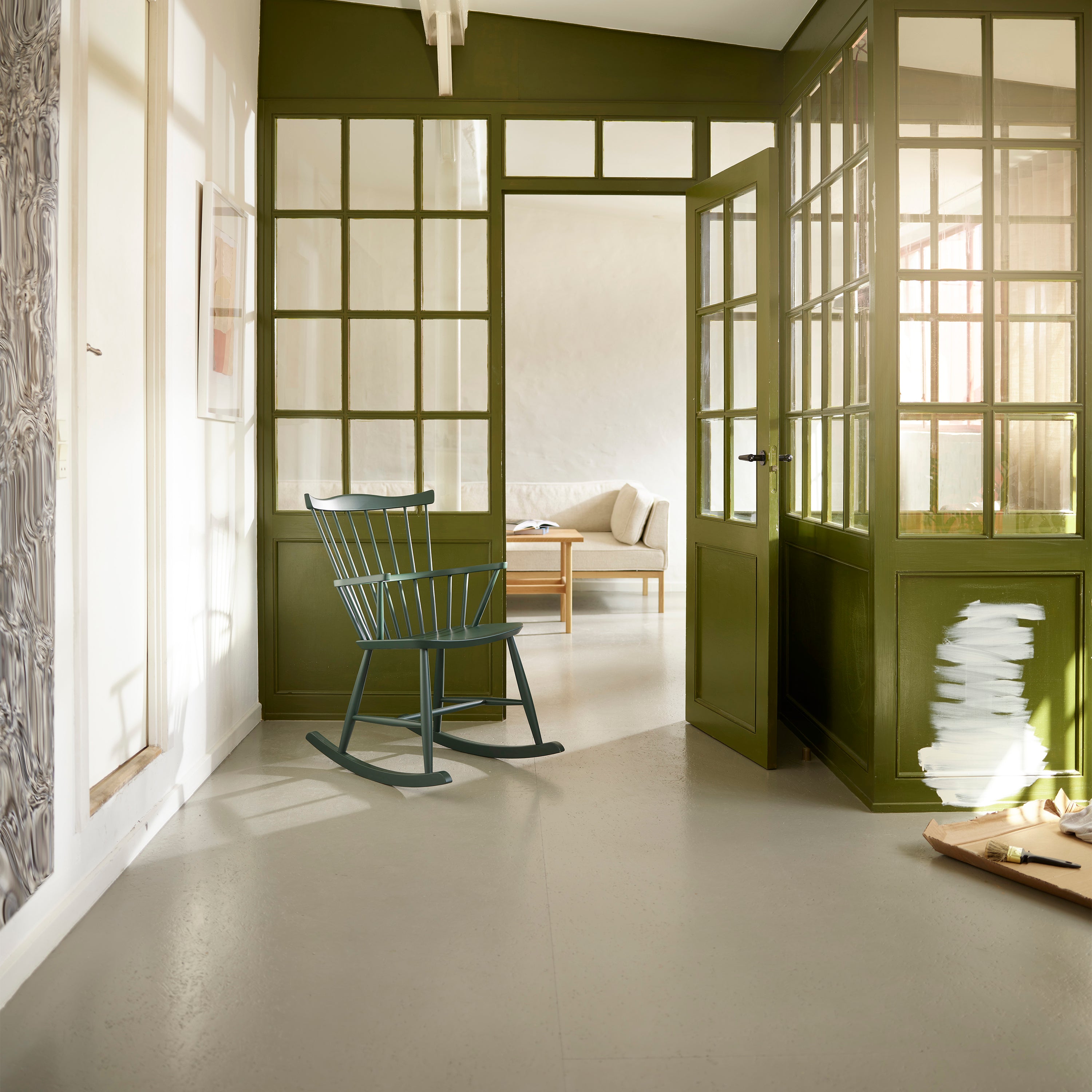 FDB Mobler J52G Rocking Chair - 2Modern