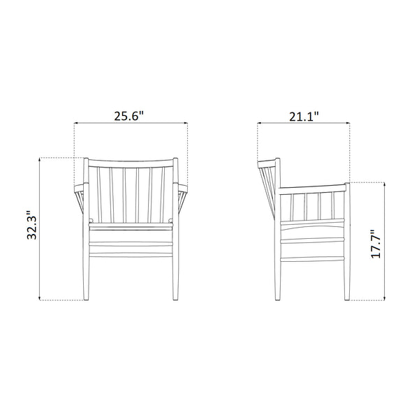 J81 Dining Armchair