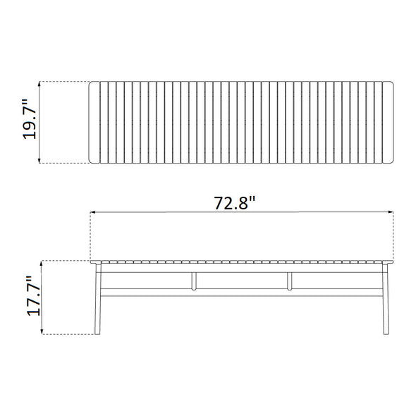 M10 Sammen Outdoor Bench