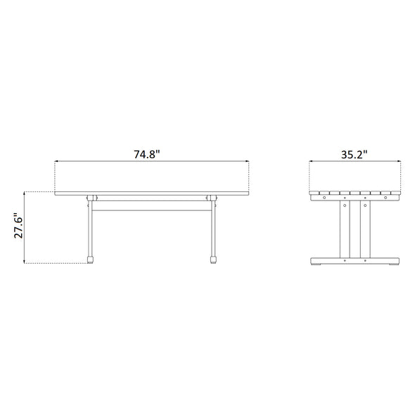 M17 Ermelunden Outdoor Dining Table
